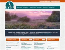 Tablet Screenshot of maccweb.org